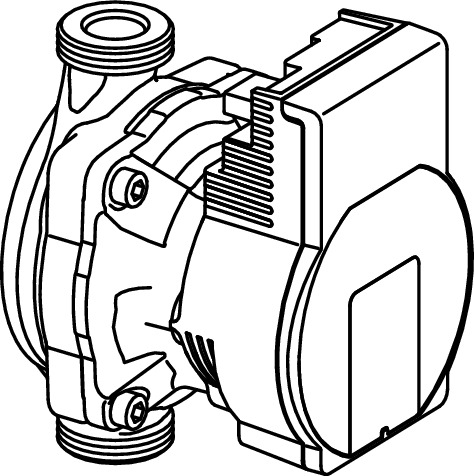 Viega Pumpe Fonterra 1252.9 Ersatzteil für Modell 1256 und 1254.2