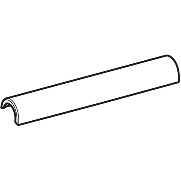 Geberit ONE Designabdeckung für Wand-WC weiß