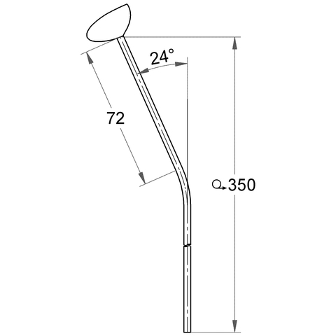 GROHE Zugstange 440799 für Eichelberg Armaturen chrom