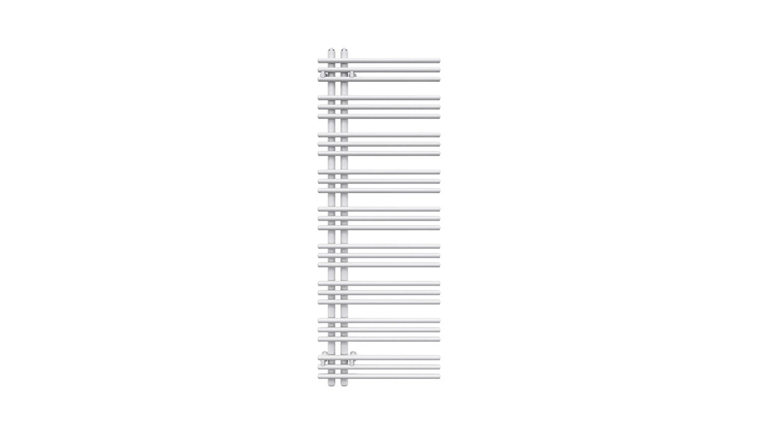 Zehnder Yucca RAL 9016 BH=1304mm BL=478mm YA 130-050