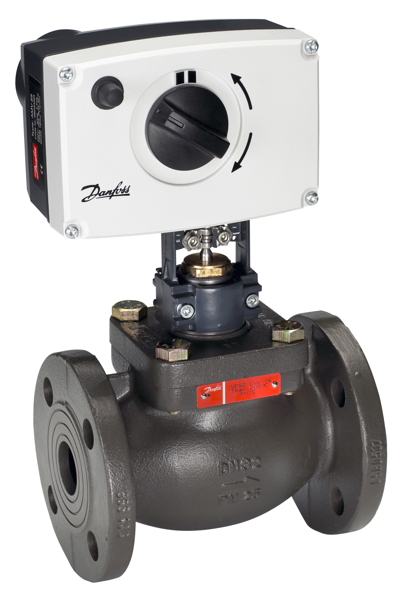 Danfoss elektr. Stellantrieb AMV35 3Pkt.,Schritt, 24VAC, 11s/mm