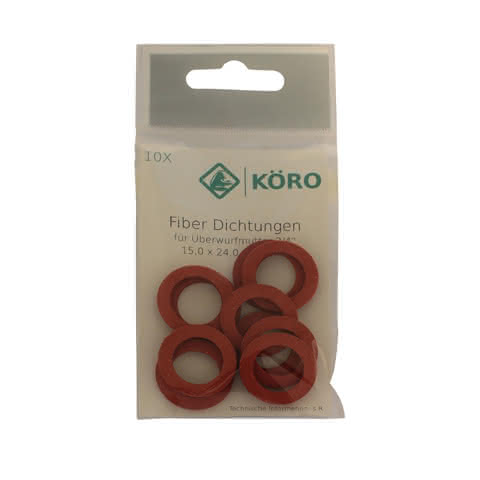 KÖRO 10x Fiber-Ring 8x14x1,5 mm 3/8" breit, KTW, W270, ACS, WRAS
