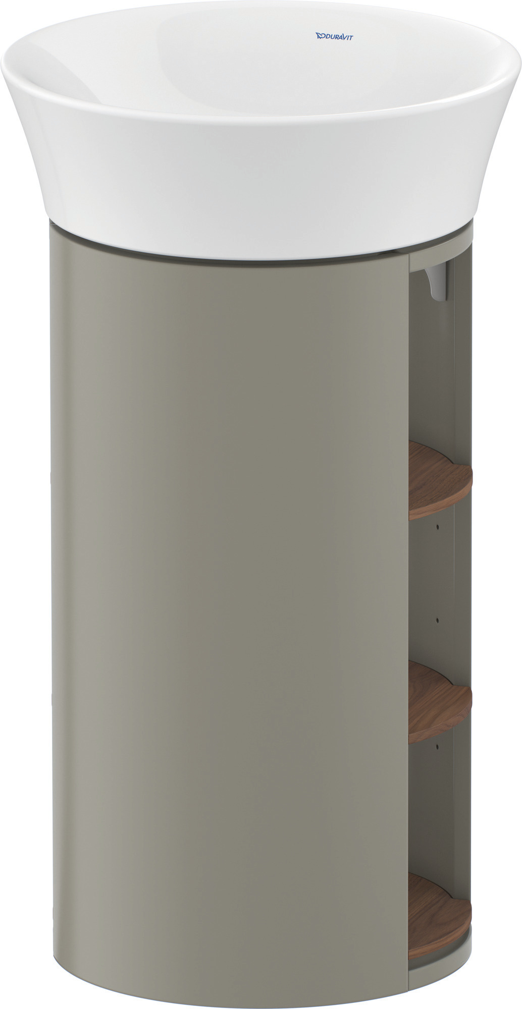 Duravit WTU White Tulip bodenst. 751x350x410mm, A.Nussb.M./St.gr.Sdm