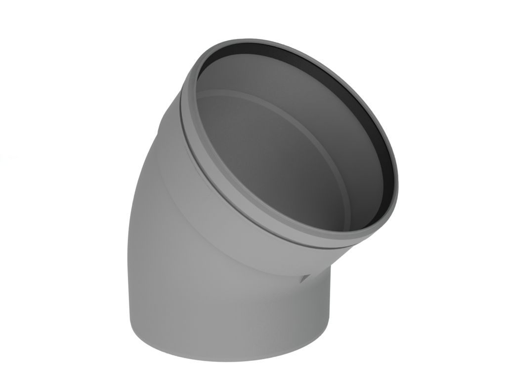 Remeha Bogen PPS DN 200, 45 Grd.
