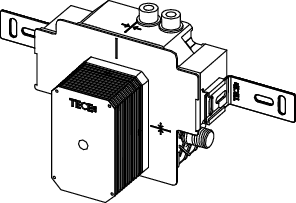 TECEbox Urinalspülergehäuse U 2
