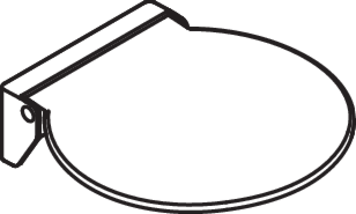 HEWI Klappsitz R 380, B:380,T:407, schliff, Sitzf. farb. anthrazitgrau