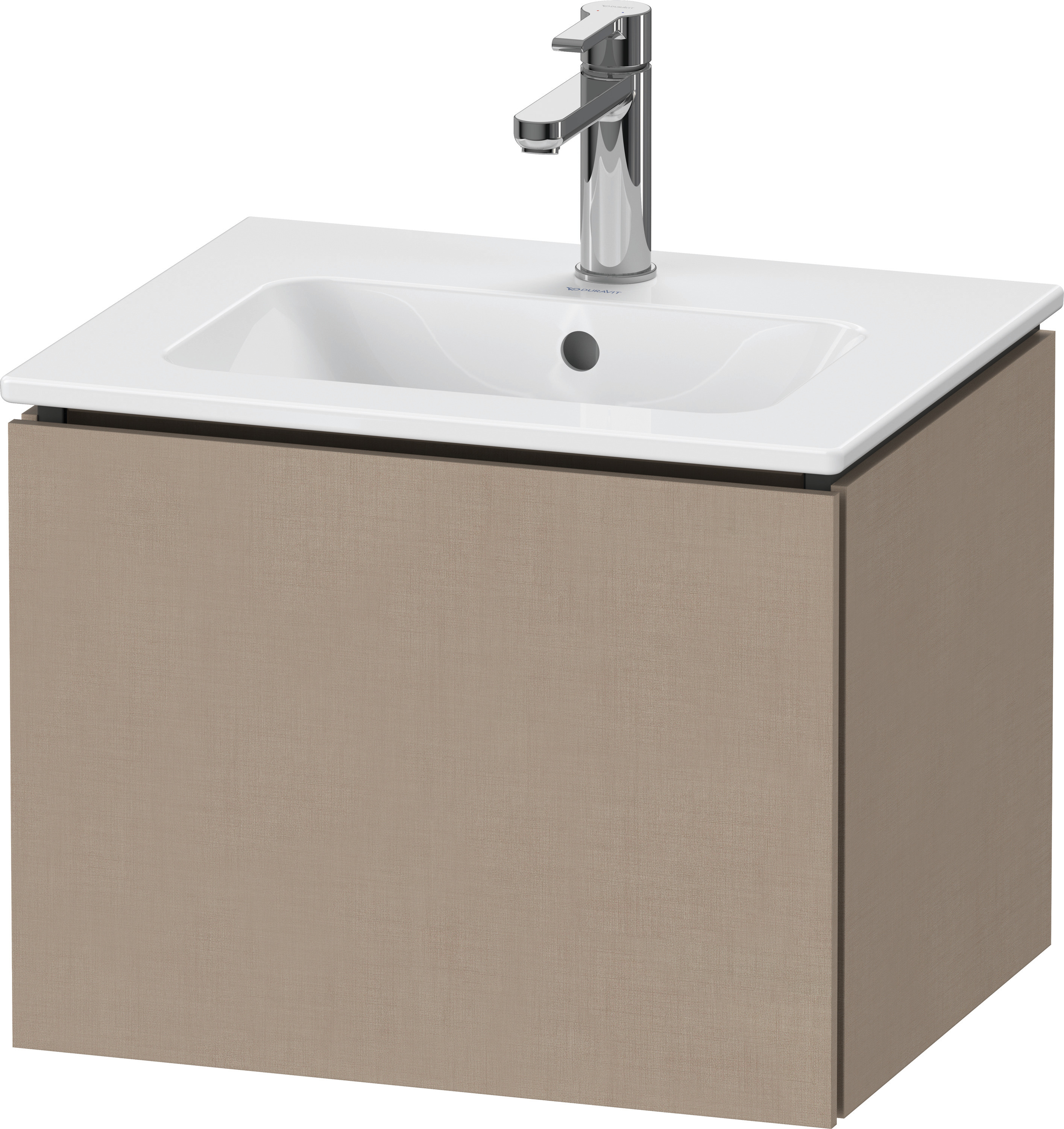 Duravit WTU L-Cube wandhängend, 1 Auszug 400x520x421mm, Leinen