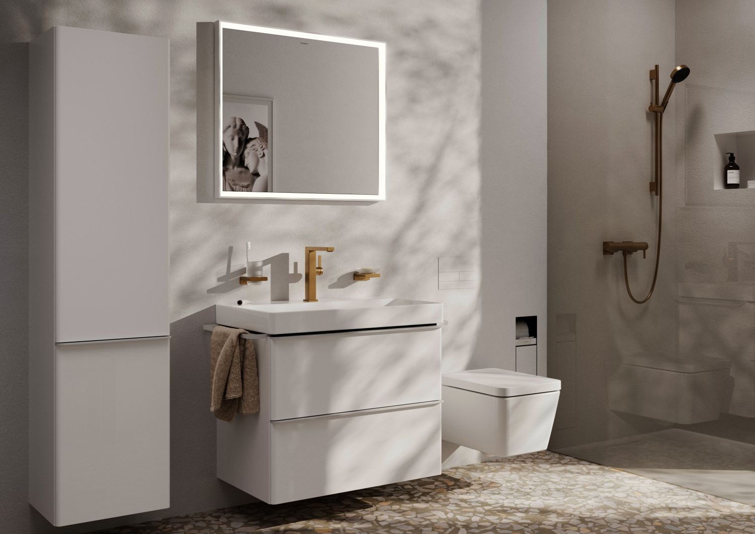 Hansgrohe Brausemischer Aufputz Tecturis E BBR