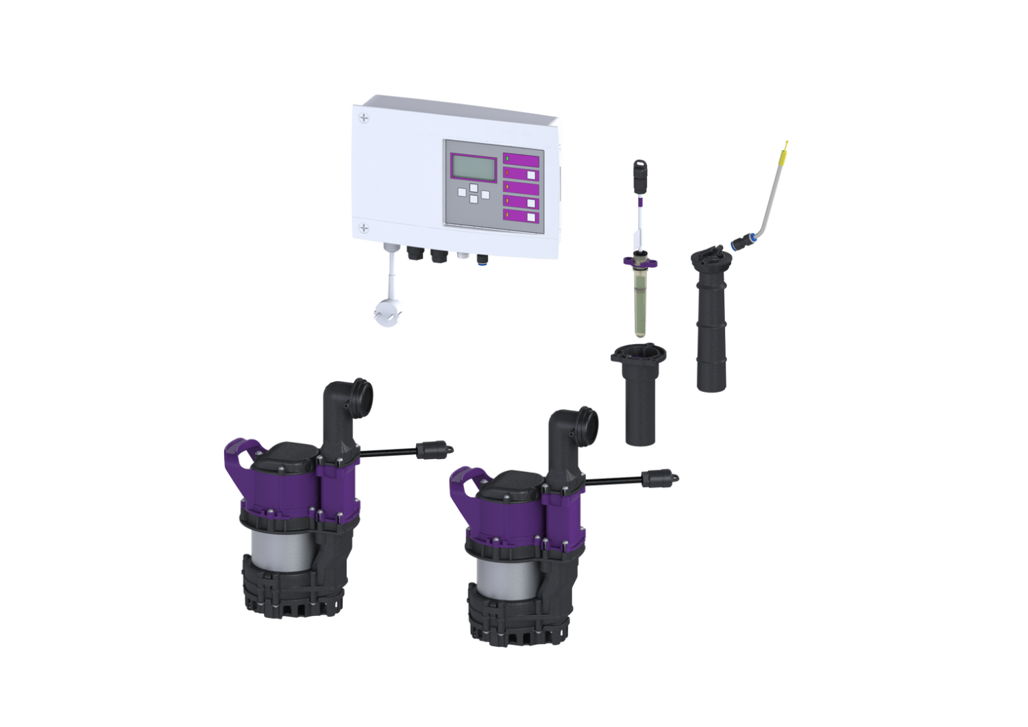 KESSEL-Technikkit Aqualift S Comp GTF500 Res Duo Tronic