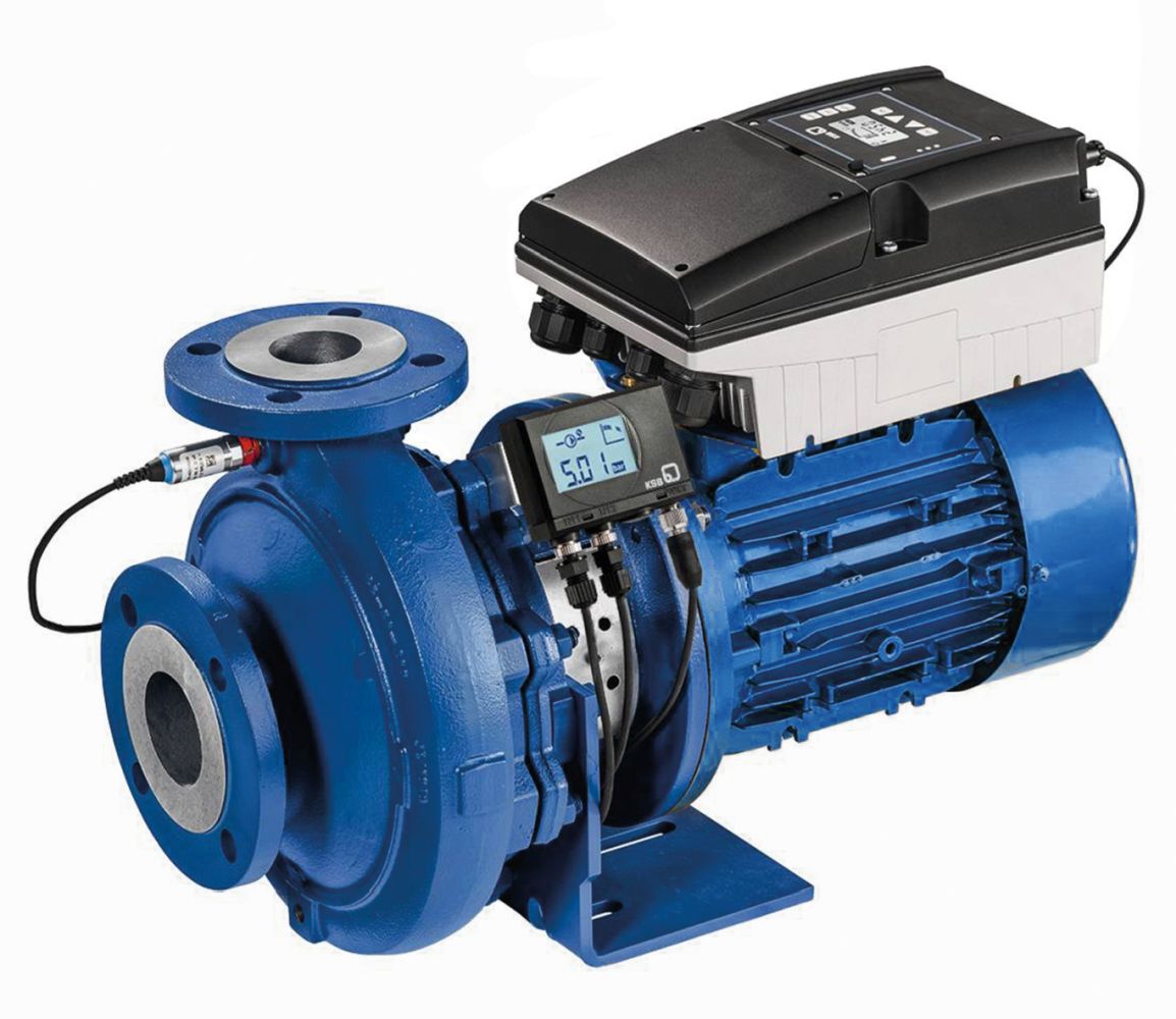 KSB Blockp Etabloc 50-32-200 PD2E GG11 4 kW, 2-polig, 3000 1/min, Lfrd=209mm