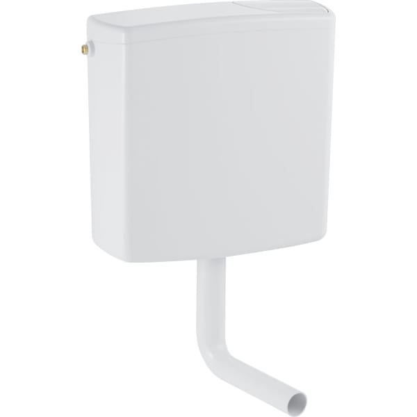 Geberit AP140 AP-Spülkasten 2-Mengen-Sp tiefh. WA li/mi/re, weiß-alpin