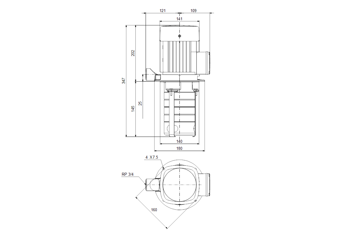 GRUNDFOS Eintauchpumpe MTH8-1/1 A-W-A-AQQV 230/400V 50/60