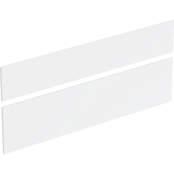 Geberit Set Schubladenfront f. US für DMWT B:130cm, weiß glanz