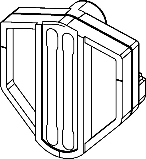 TECE-Ersatzteil WC-Anschlussbox