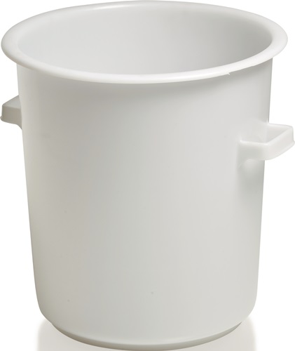 Kunststoffbehälter rd.75l HD-PE weiß D515xH530mm m.Außengriff CRAEMER Kunststoffbehälter rd.75l HD-PE weiß D515xH530mm m.Außengriff CRAEMER