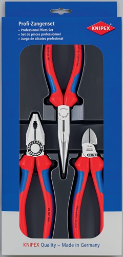 Zangensatz Montage-Paket Inh.3tlg.Ku.-Tiefziehteil KNIPEX Zangensatz Montage-Paket Inh.3tlg.Ku.-Tiefziehteil KNIPEX