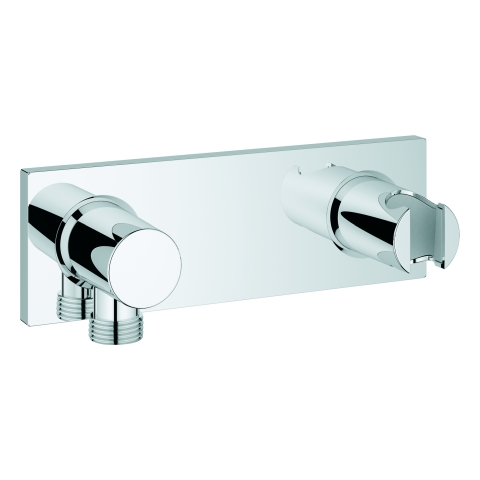 GROHE Wandanschlussbogen Grohtherm F 26878 intgr. Brausehalter ohne UPK chrom