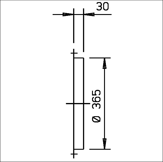Helios FR 355 Winkel-Flanschring