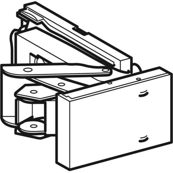 Geberit Scharnier Spiegeltüre Spiegelschrank, alle Modelle Geberit Scharnier Spiegeltüre Spiegelschrank, alle Modelle