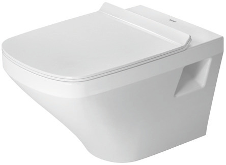 DU WC-Sitz DuraStyle mit SoftClose Scharniere edelstahl, weiß