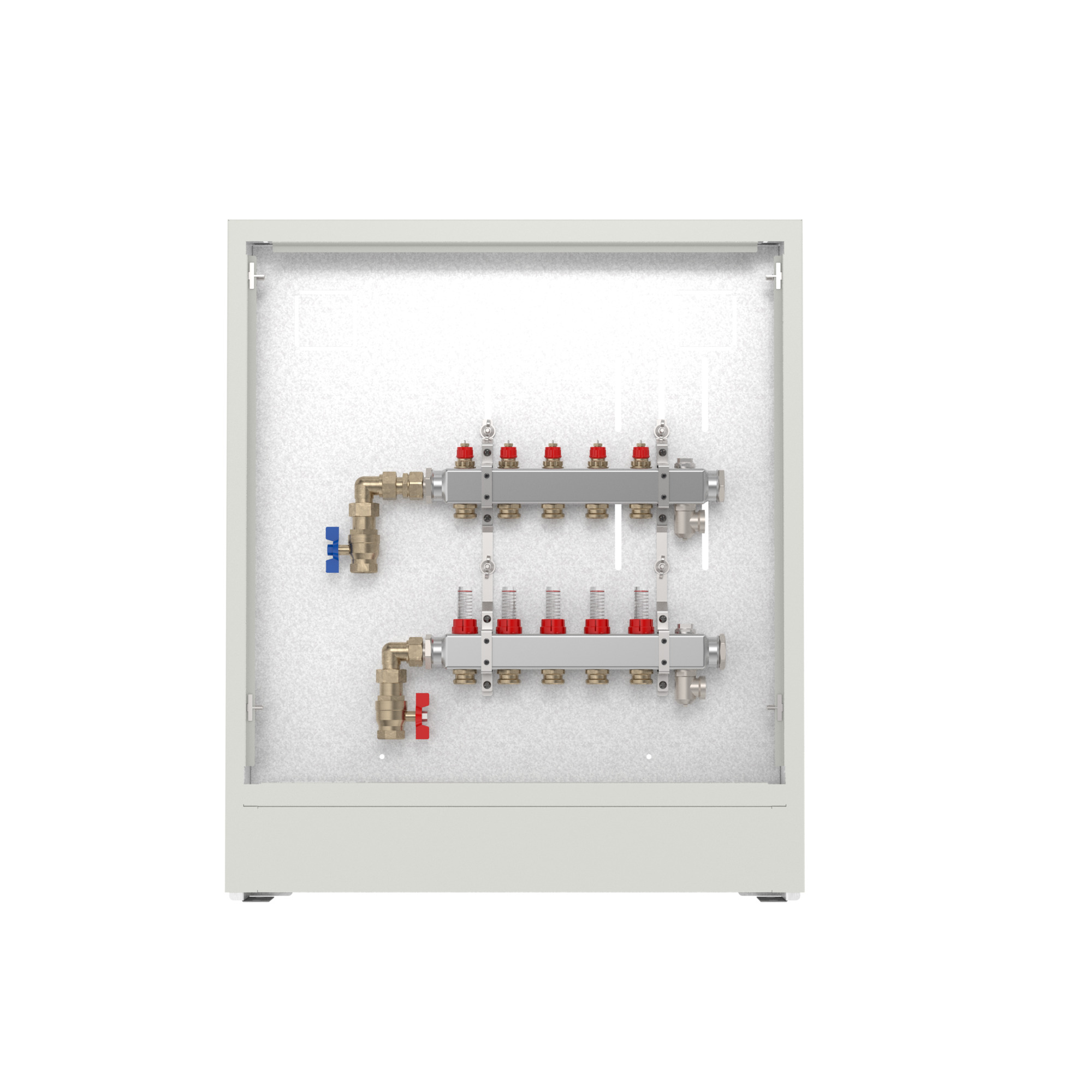Danfoss UnoFloor light Verteilerstation 6 HZ links
