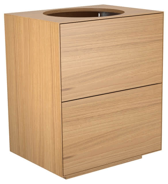 KE WUB Standm. Edition Lignatur 33370 für Vari.-WT 2 Ausz. Nussb.