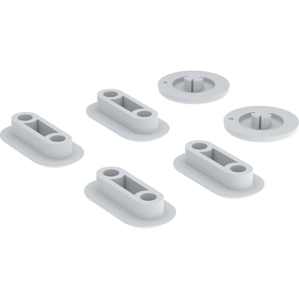 Geberit Set Puffer für WC-Sitz und WC-Deckel f. Geberit AquaClean Sela/Alba/Tuma