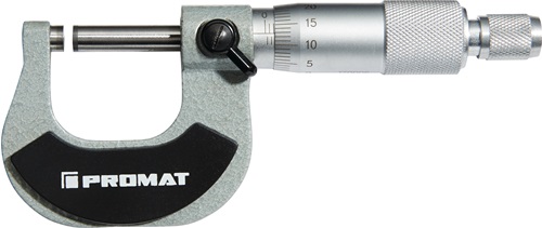 Bügelmessschraube DIN 863/1 75-100mm Spindel-D.6,5mm PROMAT Bügelmessschraube DIN 863/1 75-100mm Spindel-D.6,5mm PROMAT