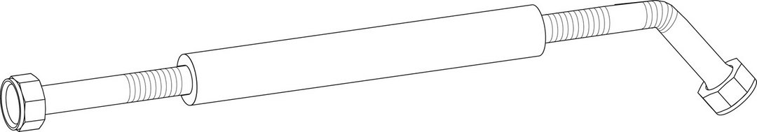 BOSCH Ersatzteil TTNR: 87377066470 Rohr Zirkulation horizontal nummeriert