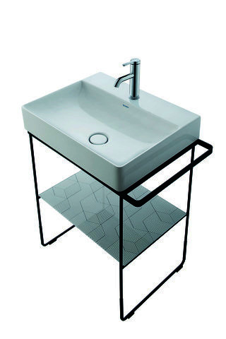 DU Glaseinleger in Metallkonsolen DuraSquare 003115+16 Cubic line