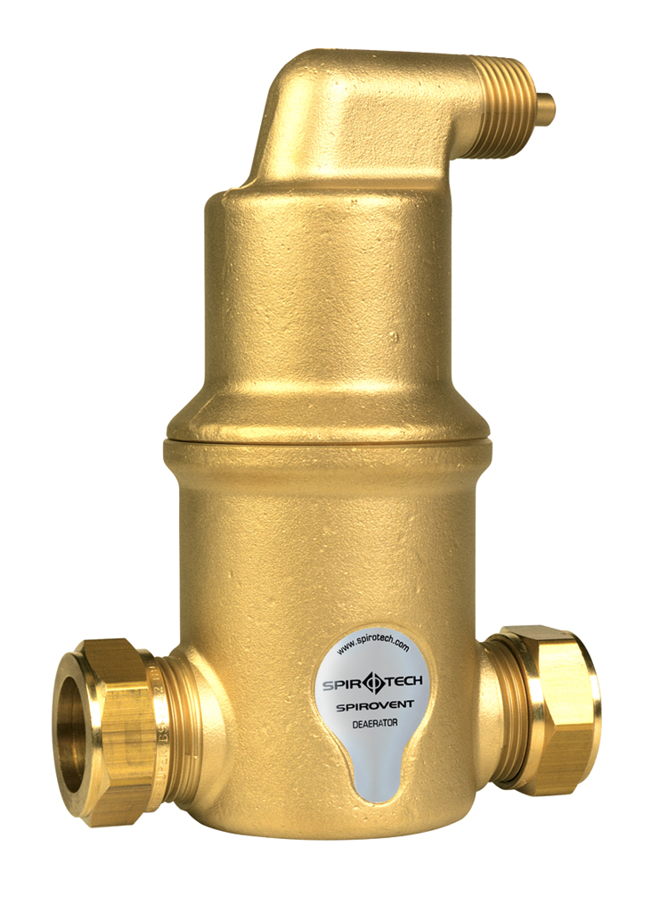 Spirotech Luftabscheider SpiroVent (Hohe Temp.) 22 mm, 10 bar, 180 Grad