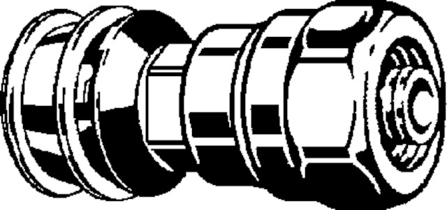 Viega Übergangsverschraubung Raxofix 5313.5 in 16mm Siliziumbronze