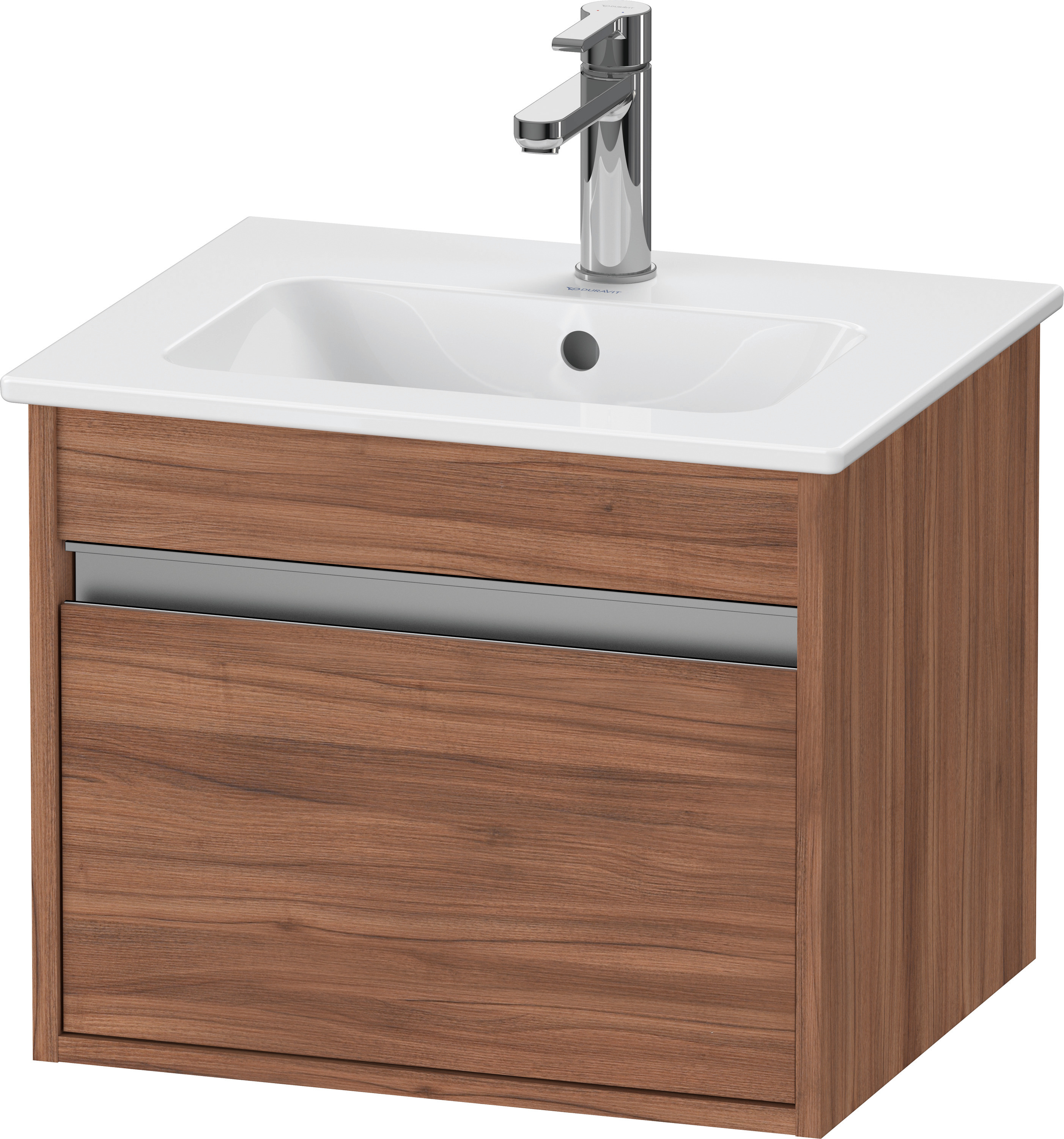 Duravit WTU Ketho 410x500x412mm, 1 Auszug Nussbaum Natur