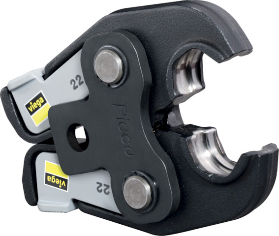Viega Pressbacke Picco 2489.9 mit Schnappfunktion in 12mm Stahl
