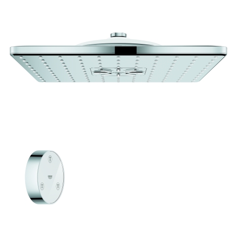 GROHE Kopfbrause Rainshower SC 310 Cube 26643 2 Strahl 7,5l Fernbedienung chrom