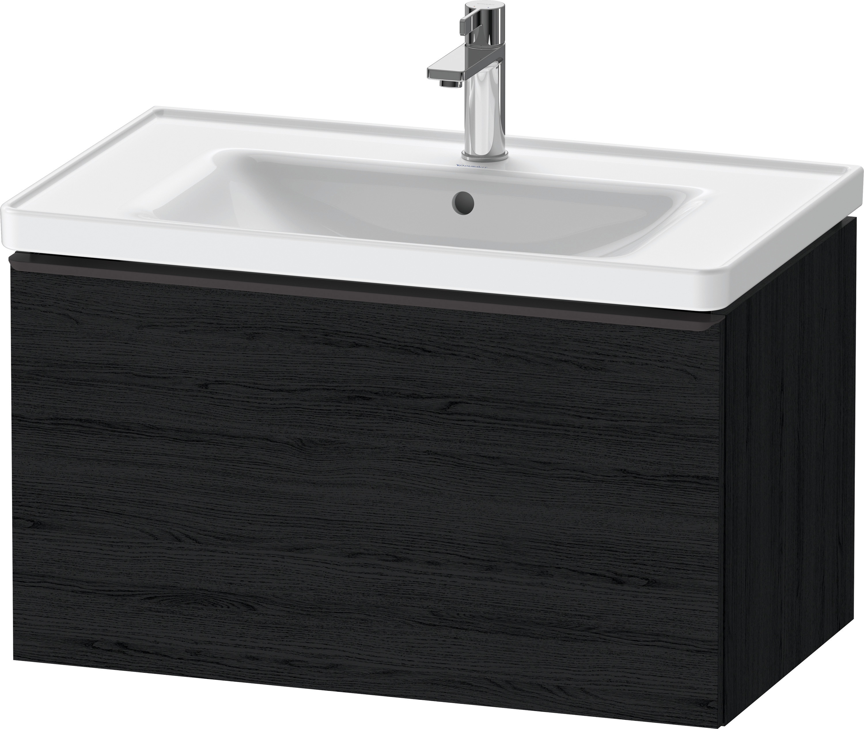 Duravit D-Neo WTU,Wdh,Ausz:1,Gr:Diamant Schw. 784x452x440mm,Eiche Schwarz Matt,Dekor