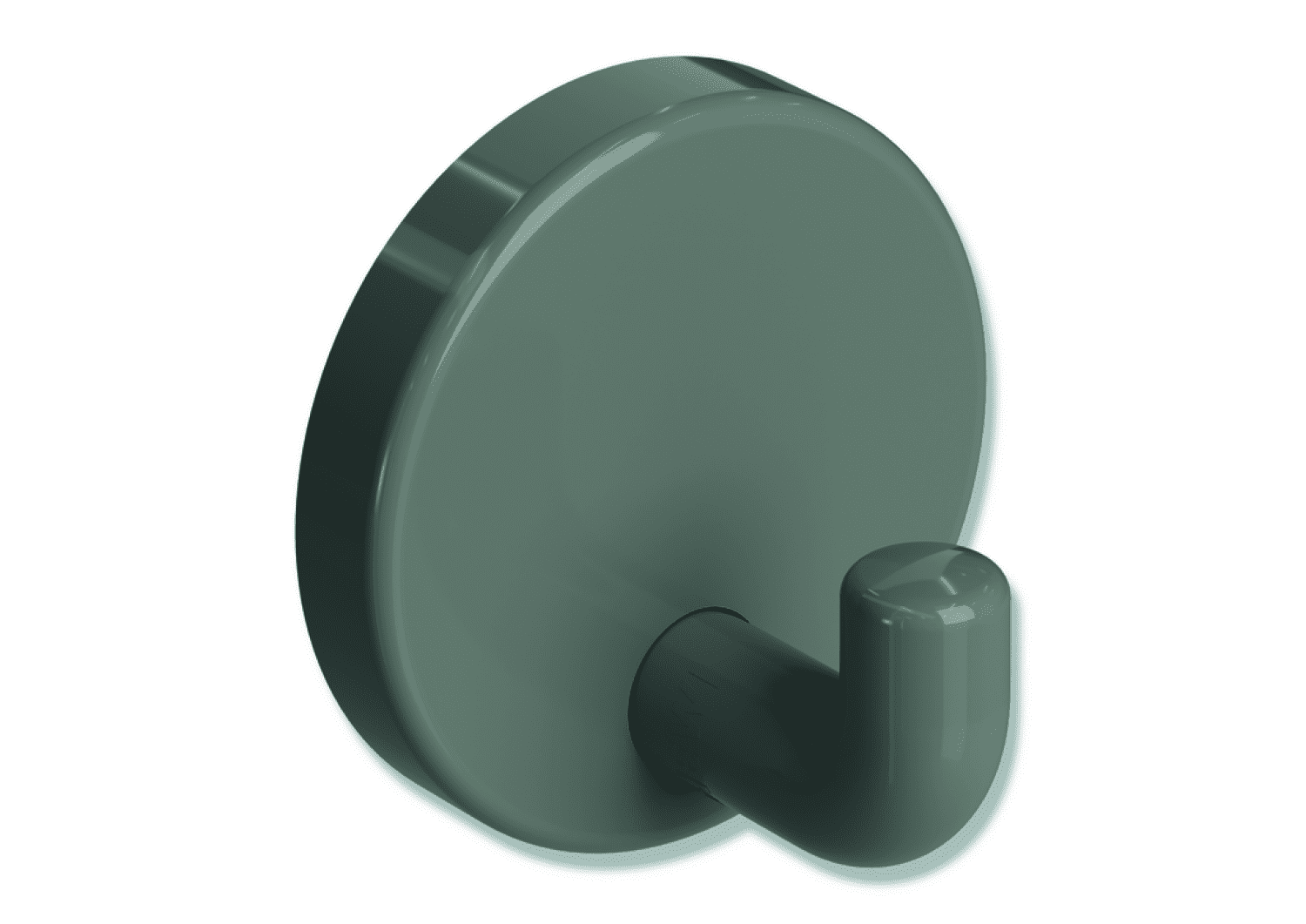 HEWI Wandhaken Ser 801, d:40mm felsgrau