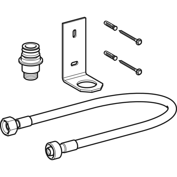 Geberit Wandmontageset für Generatoreinheit