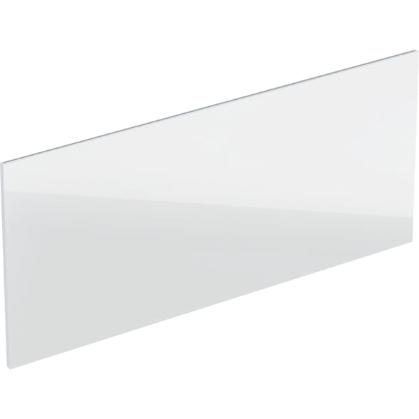 Geberit Schubl.-Front für Acanto Unterschrank für WT B:120cm, weiß / Glas