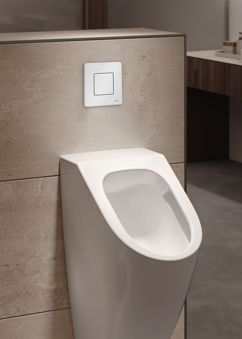 TECEsolid Urinal-Betätigungsplatte schwarz matt