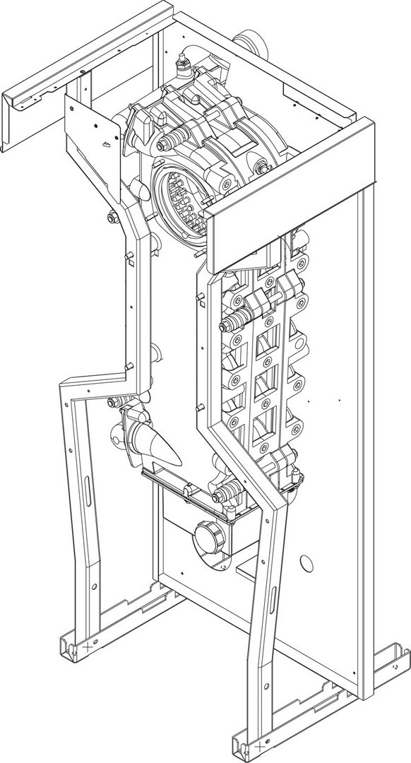 BOSCH Ersatzteil TTNR: 8738804595 Kesselblock CLA-1 3Gld (l) everp