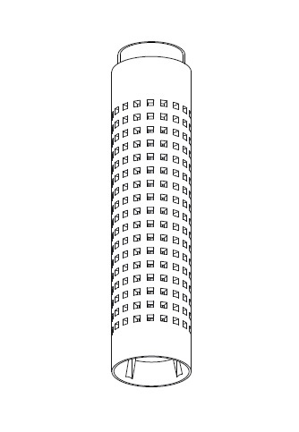 Gruenbeck Stützgewebe zu GENO-Feinfilter FS 1", Ultra 99 R 1"