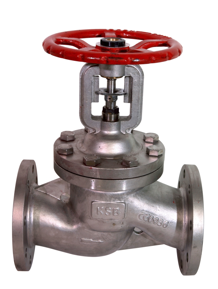KSB Absperrventil BOACHEM ZXAB, DN 200 PN 40, Flachkegel, 1.4408