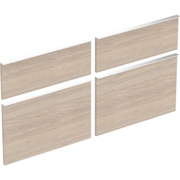 Geberit Set Schubl. Front für iCon US für DWT Breite 120 cm, Eiche (4 St.)