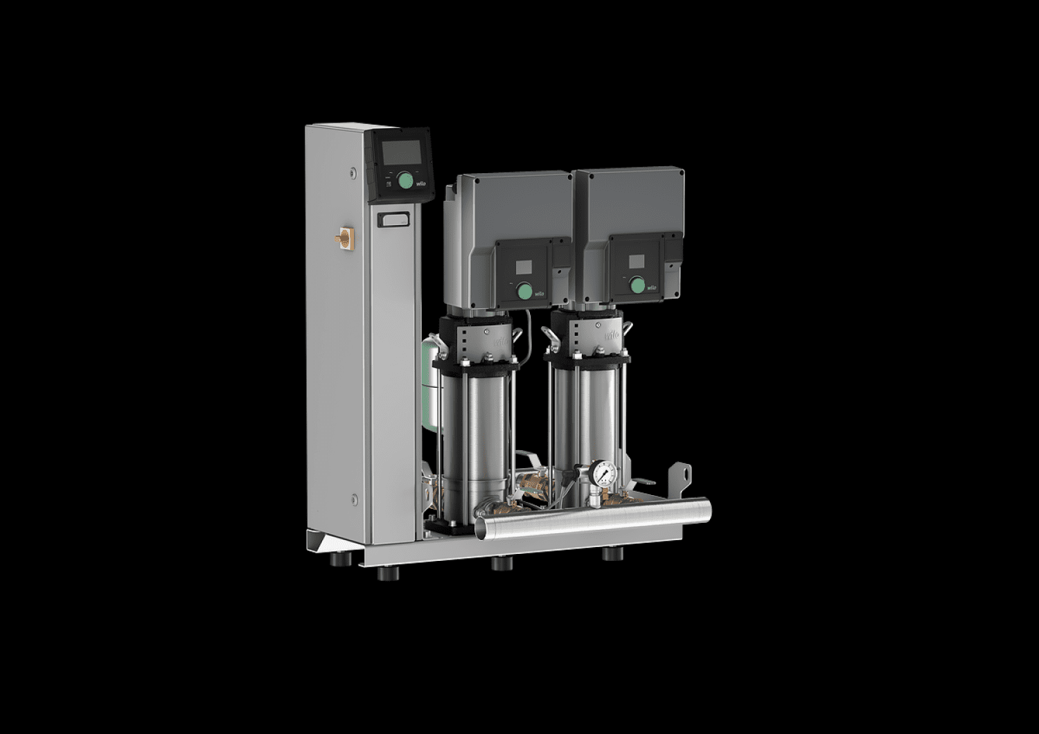 Wilo Mehrpumpenanlage SiBoost2.0 Smart 2HELIX VE405,R11/2,1.1k