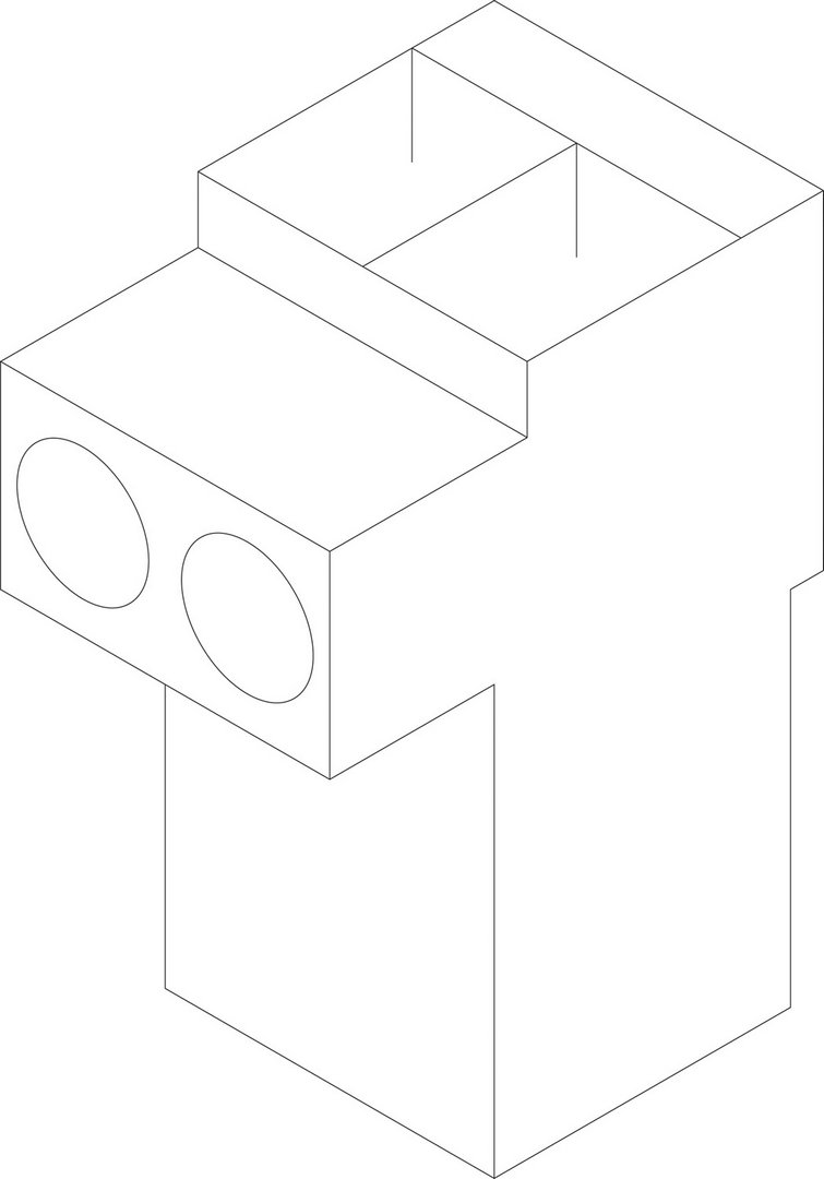 BOSCH Ersatzteil TTNR: 54912651 Anschlussklemme 2-polig braun VF