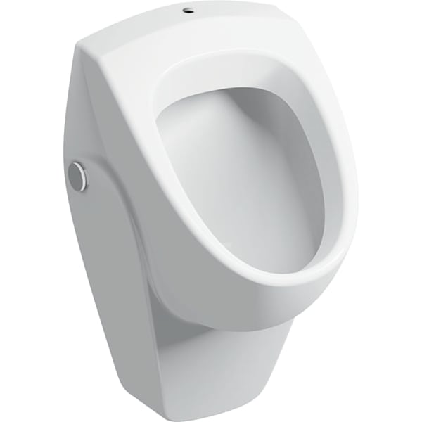 Geberit Renova Urinal, Zulauf von oben Abgang nach hinten oder unten, weiß Tect