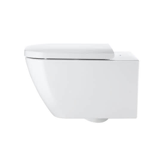 DU Wand-WC Happy D.2 540 mm Tiefspüler, Durafix, weiß
