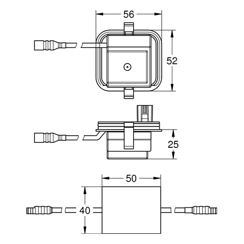 GROHE Steck-Transformator 66834