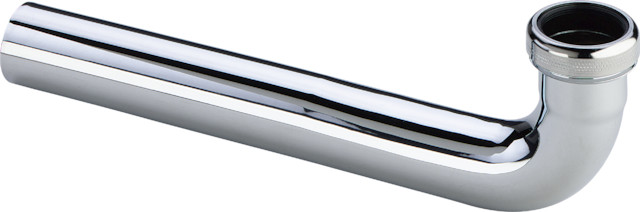 Viega Ablaufbogen 90 Grad 5622.2 in G1 1/4 x 32x255mm Messing verchromt